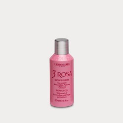Formato di L'Erbolario 3 Rosa Bagnoschiuma Minitaglia per il Corpo 50 ml