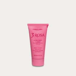 Formato di L'Erbolario 3 Rosa Crema Corpo Idratante Minitaglia 30 ml