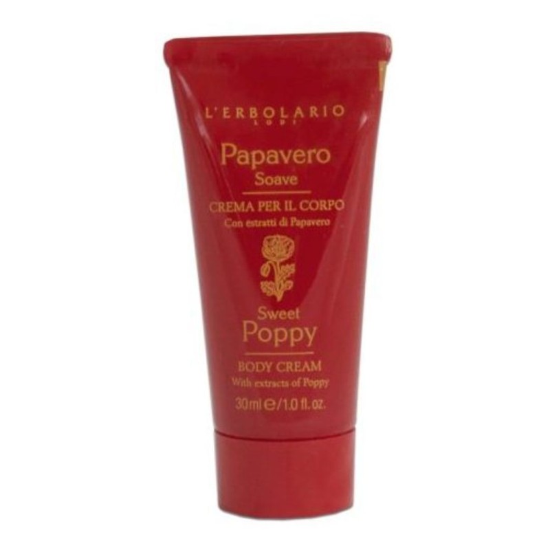 L'Erbolario Papavero Soave Crema Corpo Idratante e Elasticizzante 30 ml L'Erbolario Papavero Soave Crema Corpo Idratante e Elasticizzante 30 ml
