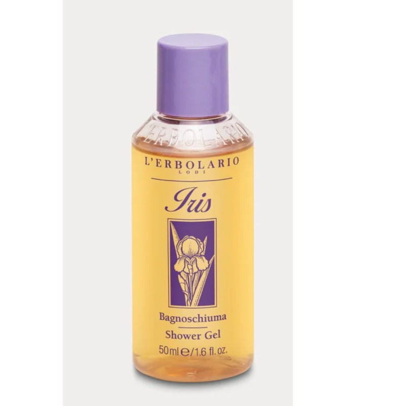 Formato di L'Erbolario Iris Bagoschiuma Fragranza Inebriante e Delicata Minitaglia 50 ml Formato di L'Erbolario Iris Bagoschiuma Fragranza Inebriante e Delicata Minitaglia 50 ml