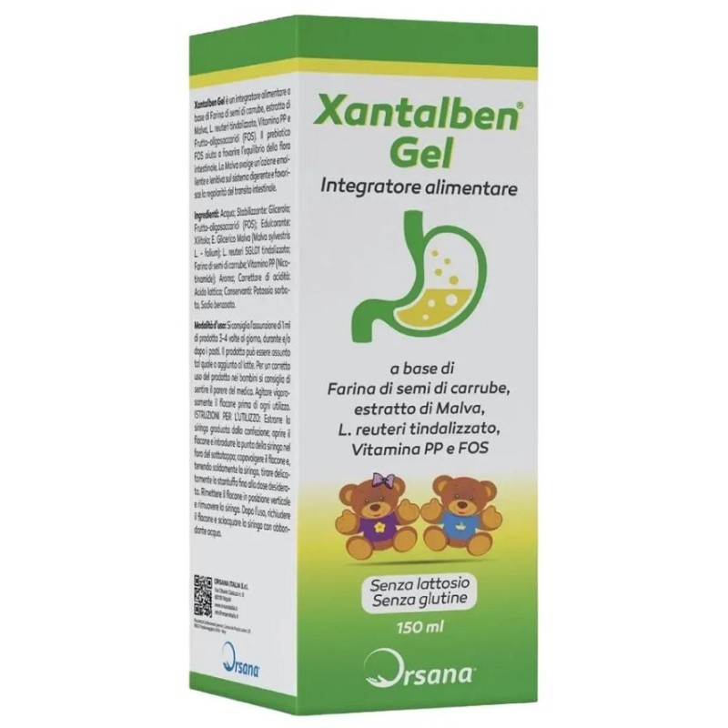 Xantalben Gel per Equilibrio Intestinale 150ml Xantalben Gel per Equilibrio Intestinale 150ml
