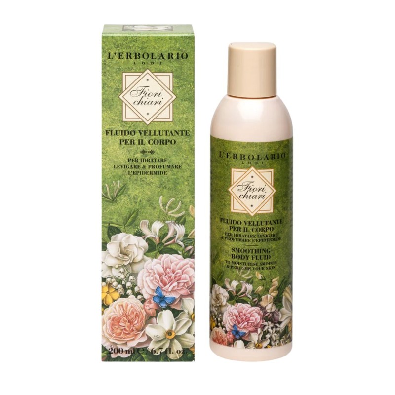 Formato di L'Erbolario Fiorichiari Fluido Vellutante per il Corpo Idratante e Levigante 200 ml Formato di L'Erbolario Fiorichiari Fluido Vellutante per il Corpo Idratante e Levigante 200 ml