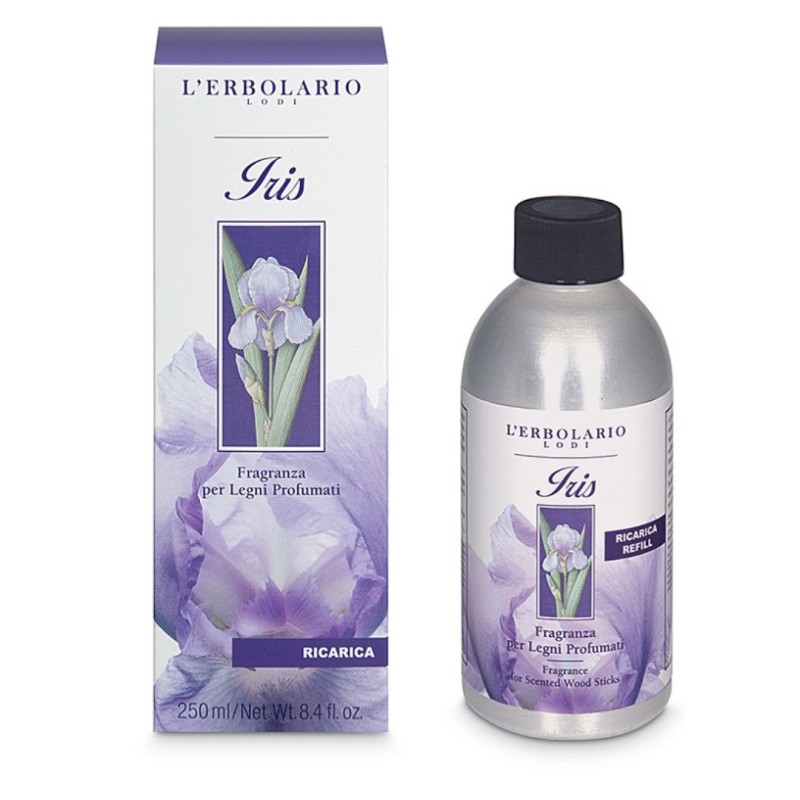Formato di L'Erbolario Iris Fragranza per Legni Profumati Ricarica 250 ml
