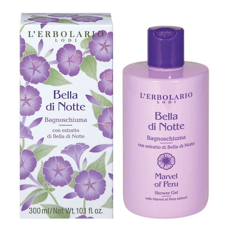 flacone di L'Erbolario Bella di Notte Bagnoschiuma per il Corpo 300ml flacone di L'Erbolario Bella di Notte Bagnoschiuma per il Corpo 300ml