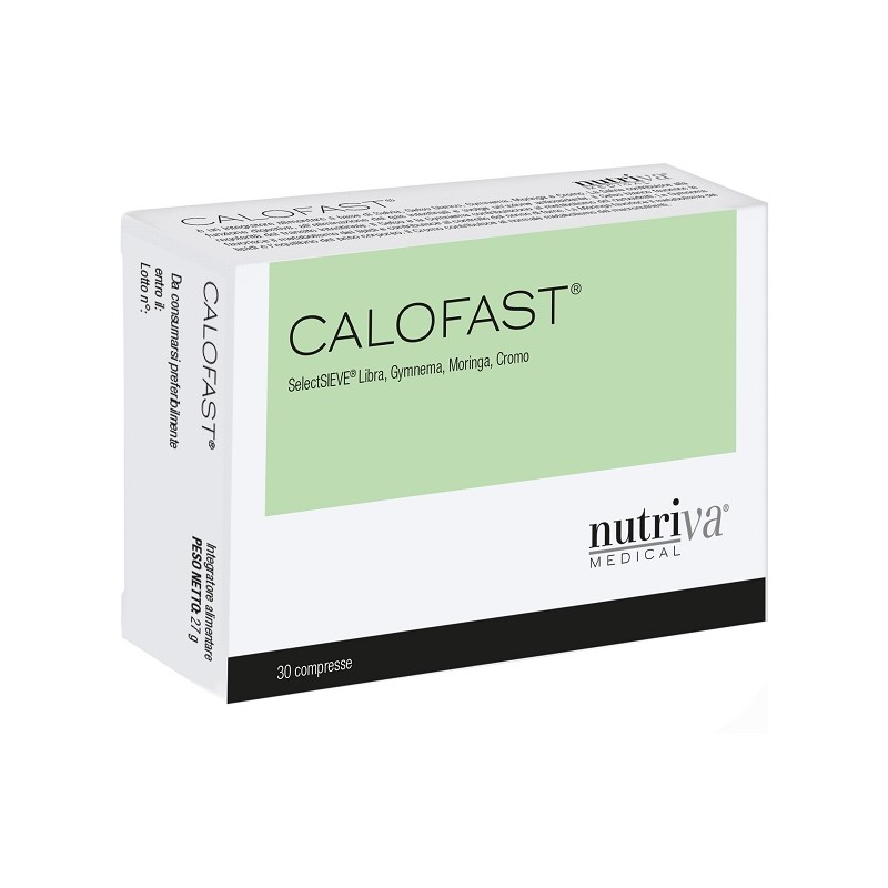 Calofast integratore per metabolismo e controllo del peso 30 compresse