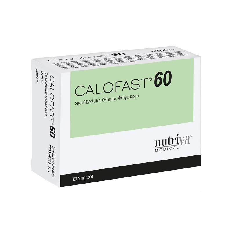 Calofast integratore per controllo peso e metabolismo 60 compresse