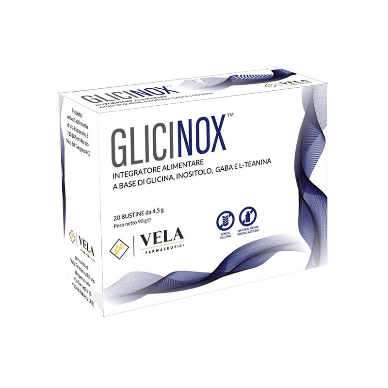 Glicinox integratore per rilassamento e benessere mentale 20 bustine da 4,5 g Glicinox integratore per rilassamento e benessere mentale 20 bustine da 4,5 g