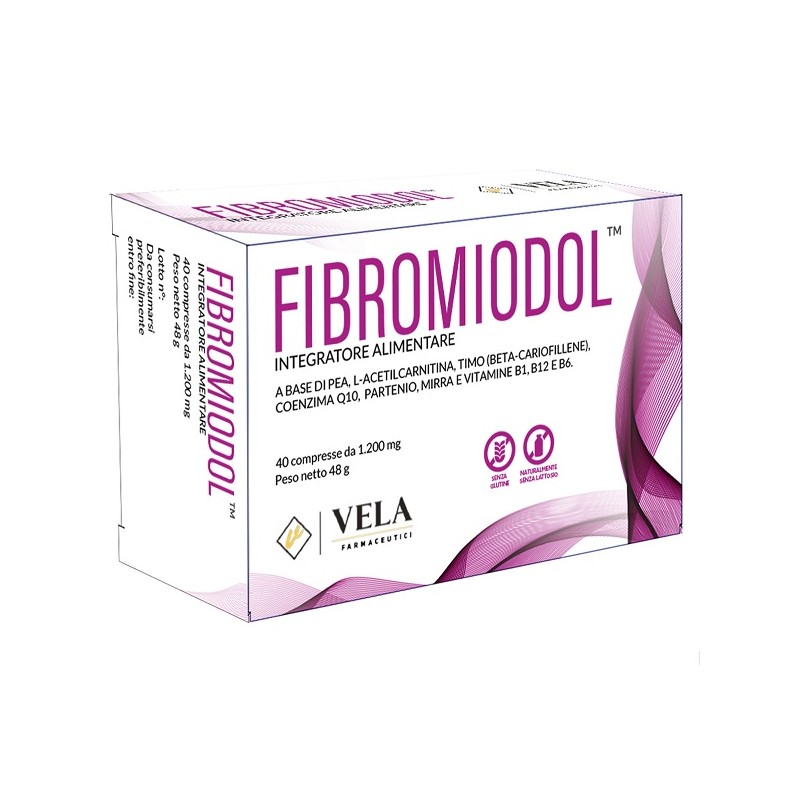 Fibromiodol integratore per benessere muscolare e nervoso 40 compresse