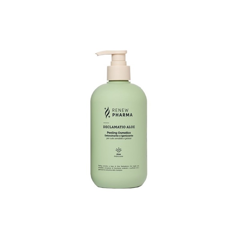 Flacone Renew Declamatio Aloe Peeling Detossinante Cute Sensibile e Grassa 500g Flacone Renew Declamatio Aloe Peeling Detossinante Cute Sensibile e Grassa 500g
