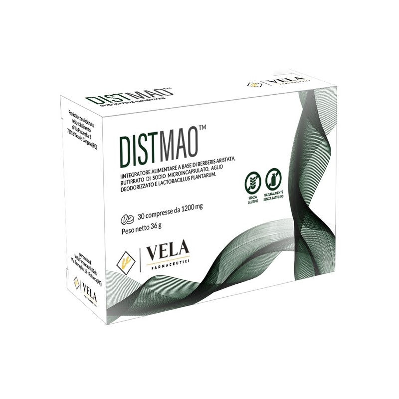 Distmao Integratore per Benessere Cardiovascolare e Intestinale 30 Compresse da 1200 mg