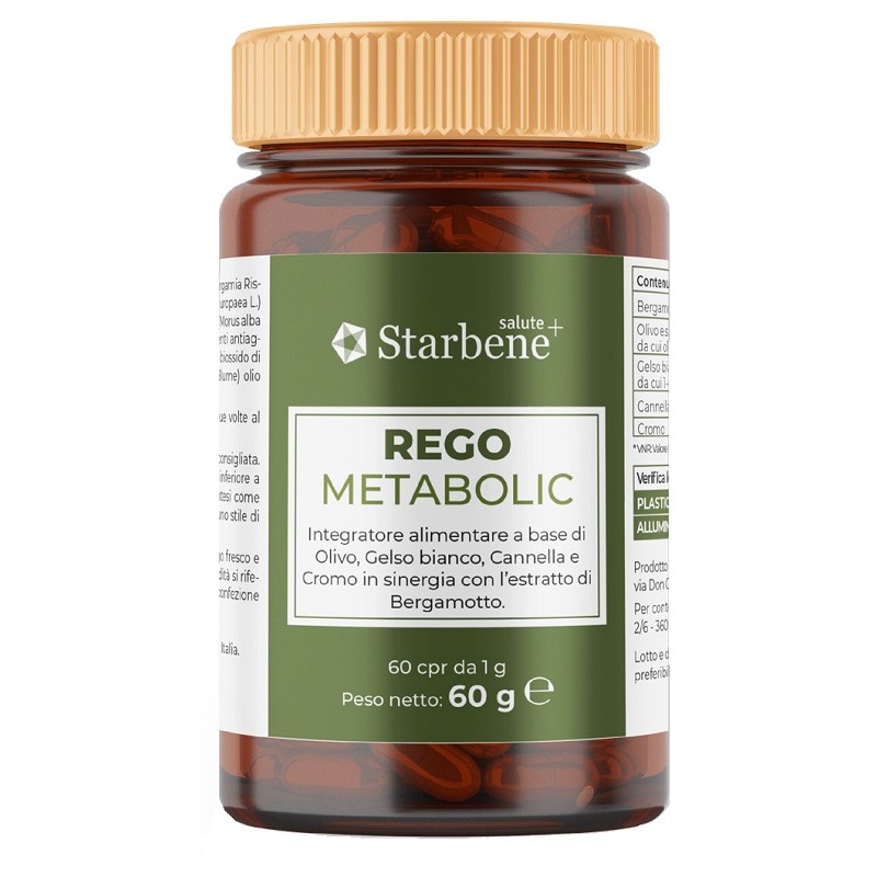 Sinergy Rego Metabolic per Metabolismo e Pressione 60 Compresse Sinergy Rego Metabolic per Metabolismo e Pressione 60 Compresse