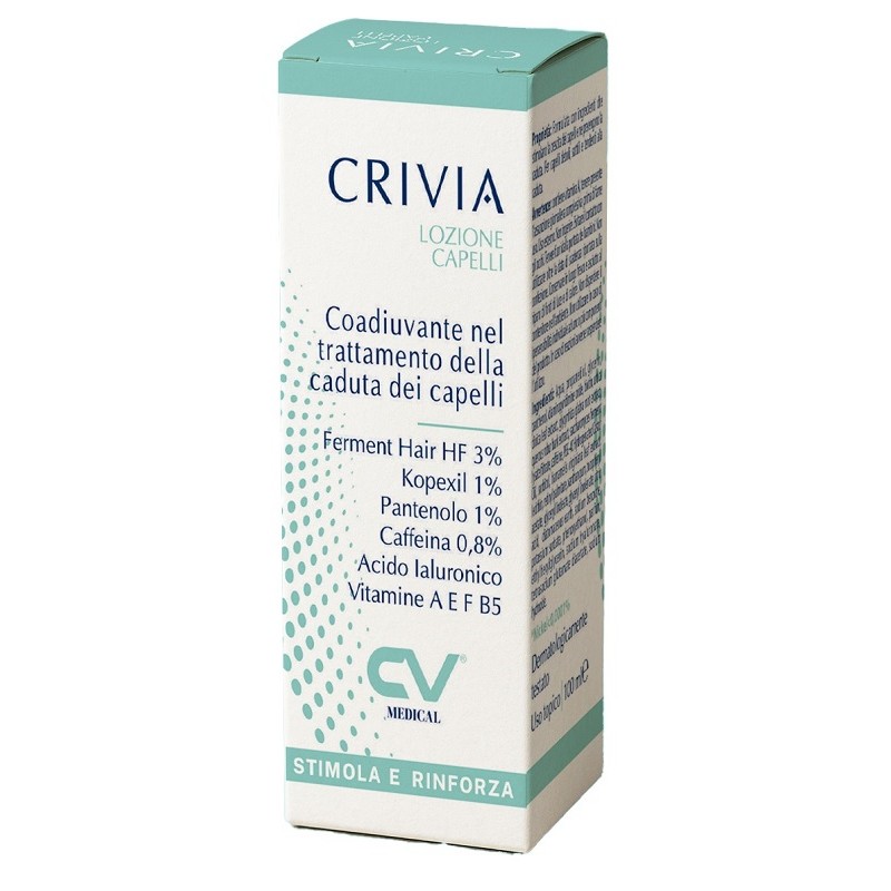 Crivia Lozione trattamento anticaduta capelli flacone da 100ml
