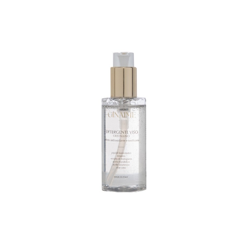 Ginaime Detergente Viso Cristallino per Detersione Delicata Viso 150ml
