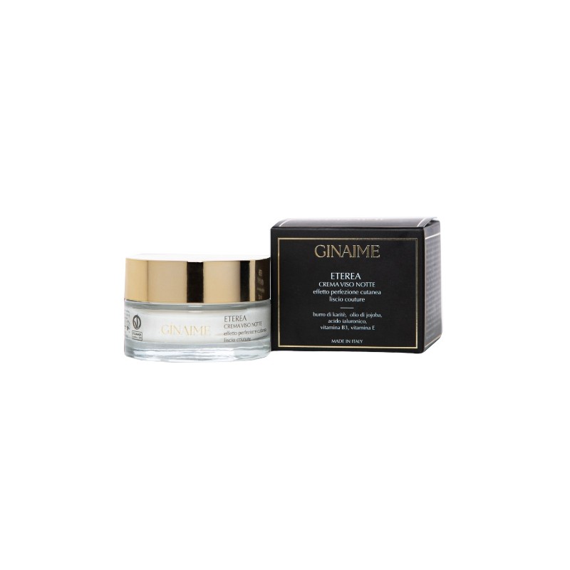 Ginaime Eterea Crema Viso Notte per Idratazione e Rigenerazione 50ml