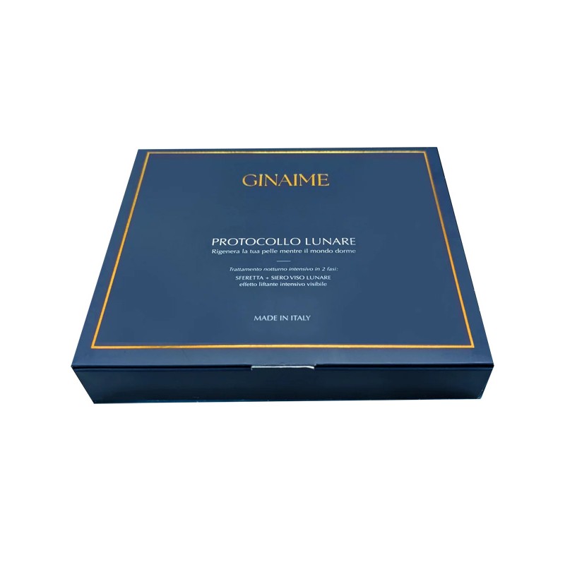 Ginaime Protocollo Lunare trattamento viso rinnovante notturno 4 sferette + siero 15ml