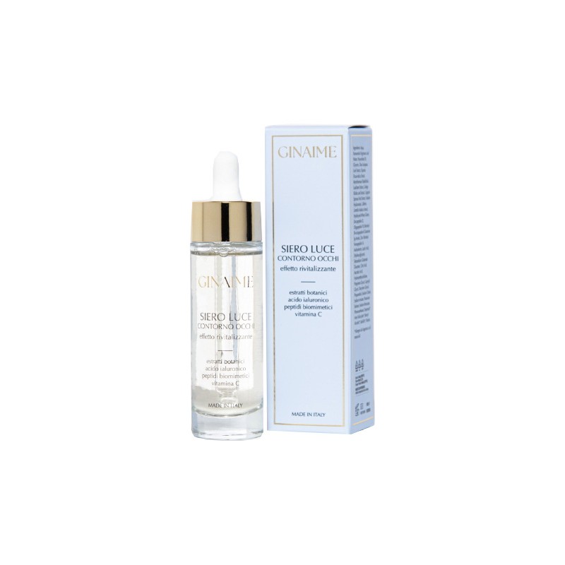 Ginaime Siero Luce Contorno Occhi per Luminosità e Idratazione 30ml