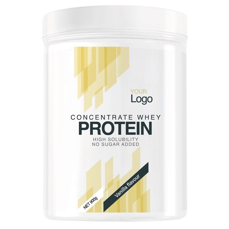 Self Omninutrition Concentrate Whey Protein Vaniglia per Recupero Muscolare 900 g Polvere