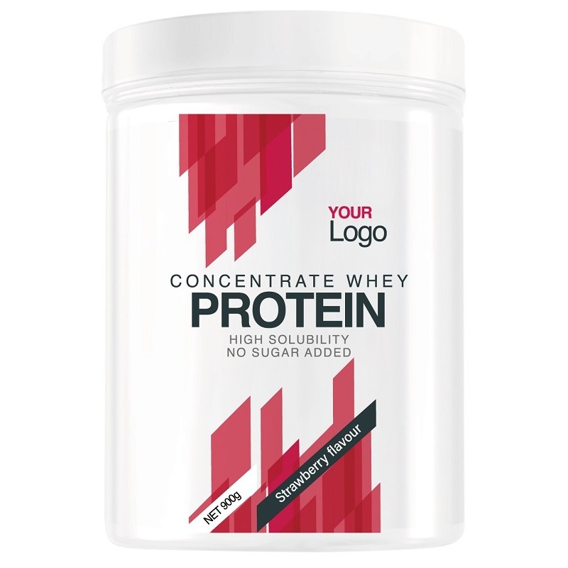 Self Omninutrition Concentrate Whey Protein per Recupero e Crescita Muscolare 900 g Polvere Fragola