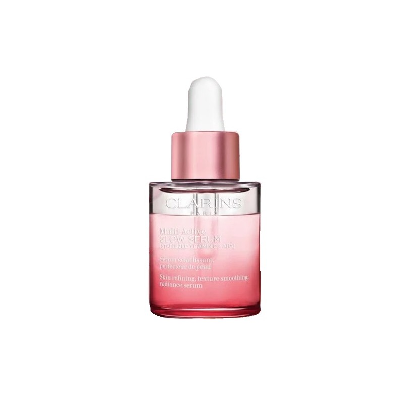 Clarins Multi Active Serum Glow siero viso illuminante e levigante 30ml