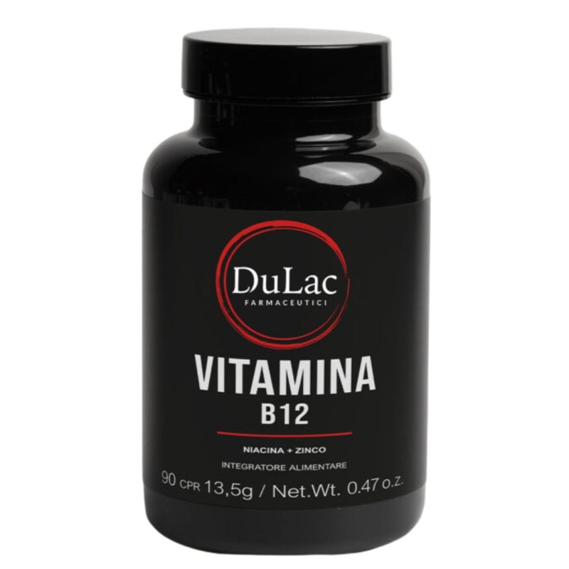 barattolo di Nutrition Vitamina B12 Integratore per Metabolismo Energetico 90 Compresse