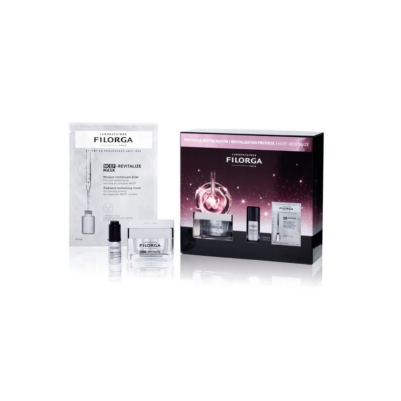 Formato di Filorga Xmas Cofanetto Natale 2025 NCEF Revitalize Crema + Siero + Maschera