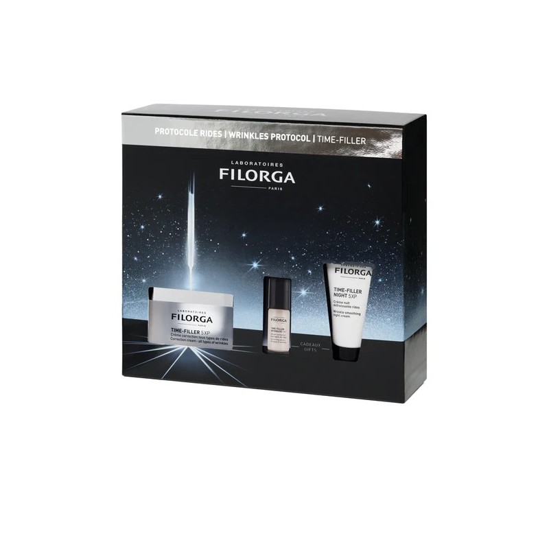 Formato di Filorga Xmas Cofanetto Natale 2025 Time Filler 5XP Crema + Siero + Crema Notte