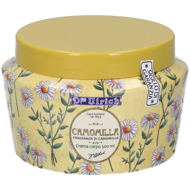 Formato di Ulrich Crema Corpo alla Camomilla Idratante e Nutriente 500 ml