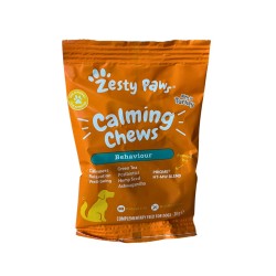Formato di Zesty Paws Calming Chews Integratore Calmante per Cani Gusto Tacchino 30g 8 Bocconcini Formato di Zesty Paws Calming Chews Integratore Calmante per Cani Gusto Tacchino 30g 8 Bocconcini