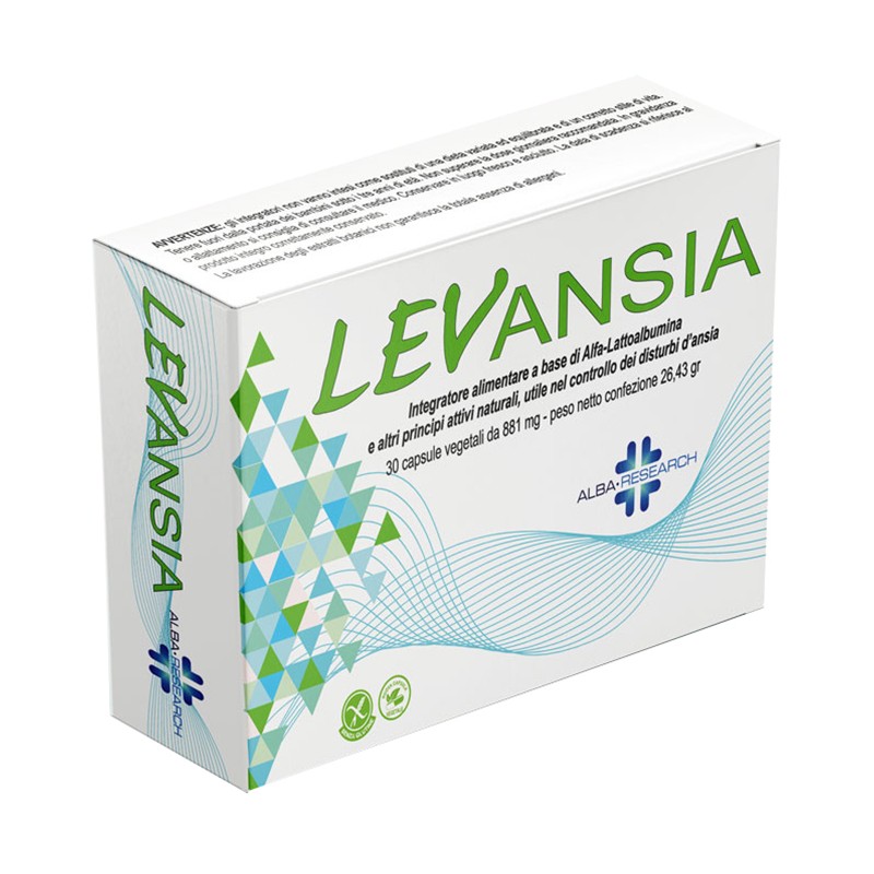 Levansia Compresse integratore per ansia e rilassamento 30 compresse Levansia Compresse integratore per ansia e rilassamento 30 compresse
