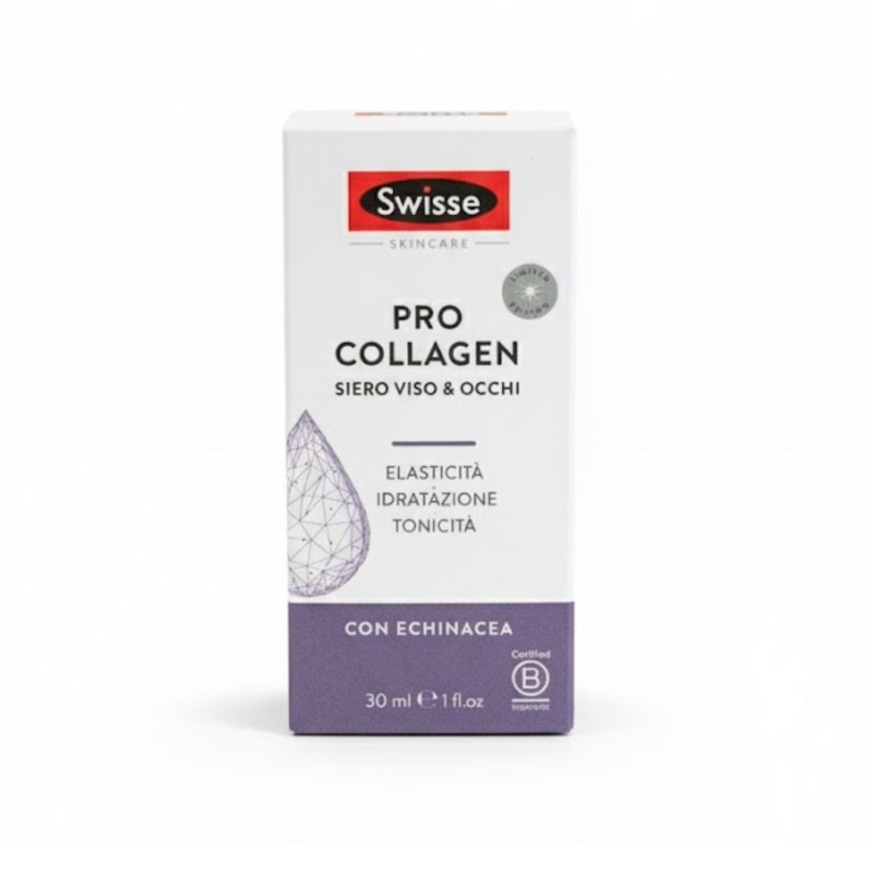 Formato di Swisse Pro Collagen Siero Viso e Occhi Idratante e Antietà 30ml