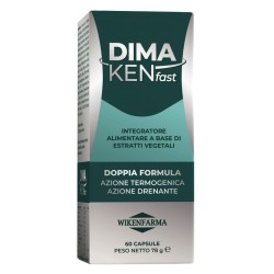Formato di Dima Ken Fast Integratore Alimentare Azione Drenante 60 Capsule Formato di Dima Ken Fast Integratore Alimentare Azione Drenante 60 Capsule