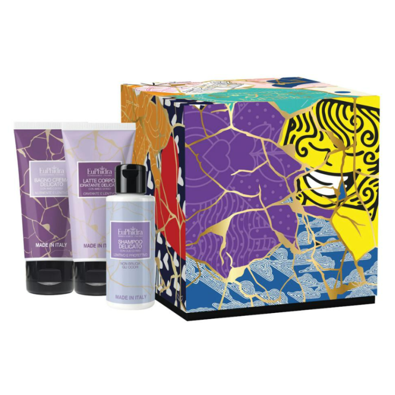 Cofanetto Corpo Euphidra con Bagno Crema 100ml + Shampoo 100ml + Latte Corpo 100ml Cofanetto Corpo Euphidra con Bagno Crema 100ml + Shampoo 100ml + Latte Corpo 100ml