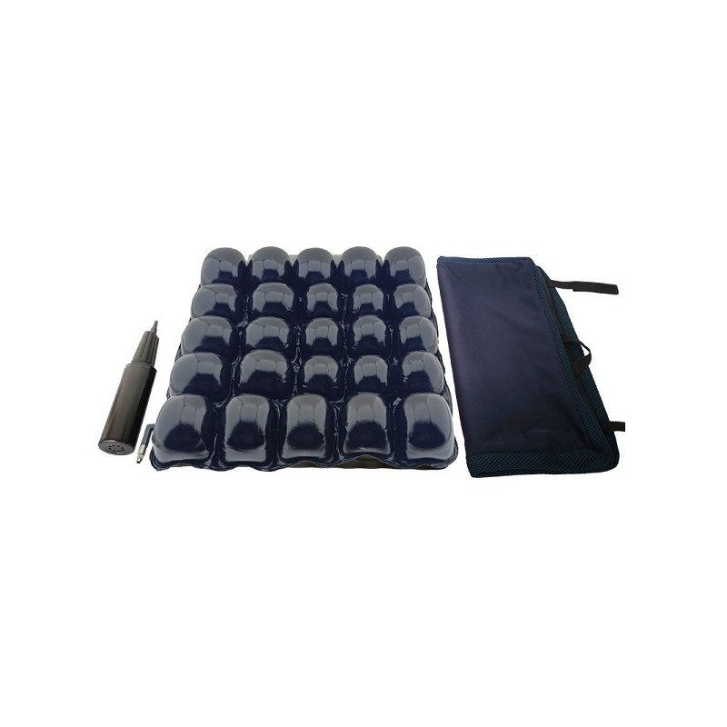 Sanico Cuscino Aria Carrozzina Pvc 42x42 per Prevenzione Piaghe e Comfort Carrozzina 42x42 cm Sanico Cuscino Aria Carrozzina Pvc 42x42 per Prevenzione Piaghe e Comfort Carrozzina 42x42 cm