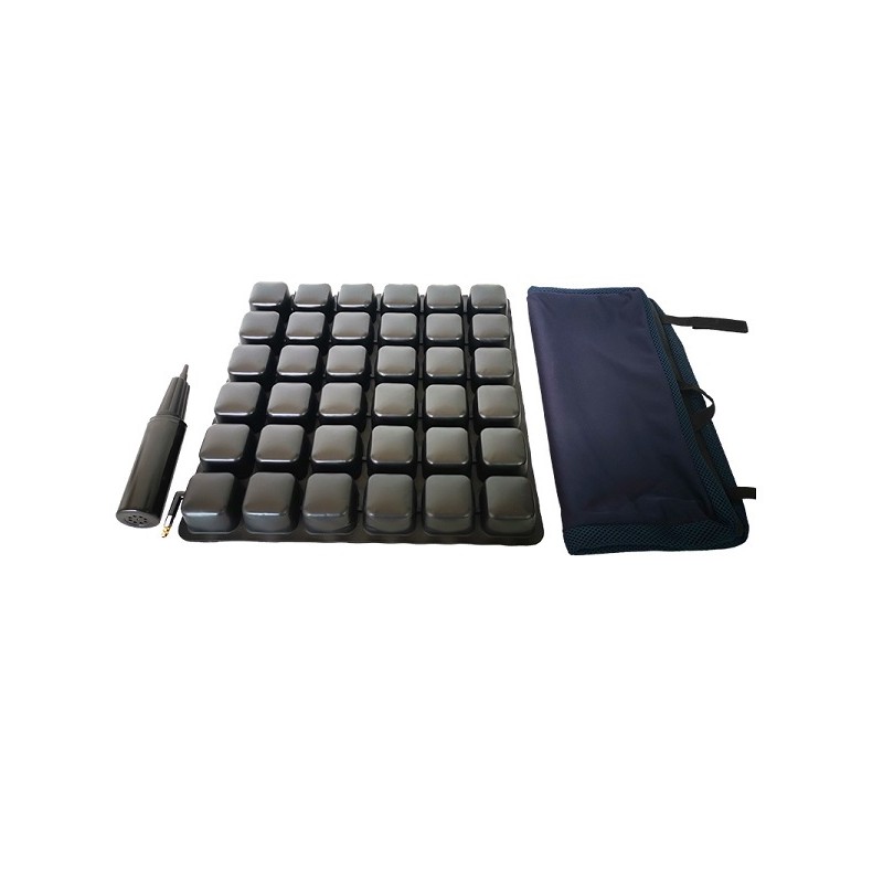 Sanico Cuscino Aria Carrozzina Tpu 46x40 per Prevenzione Piaghe da Decubito 46x40 cm