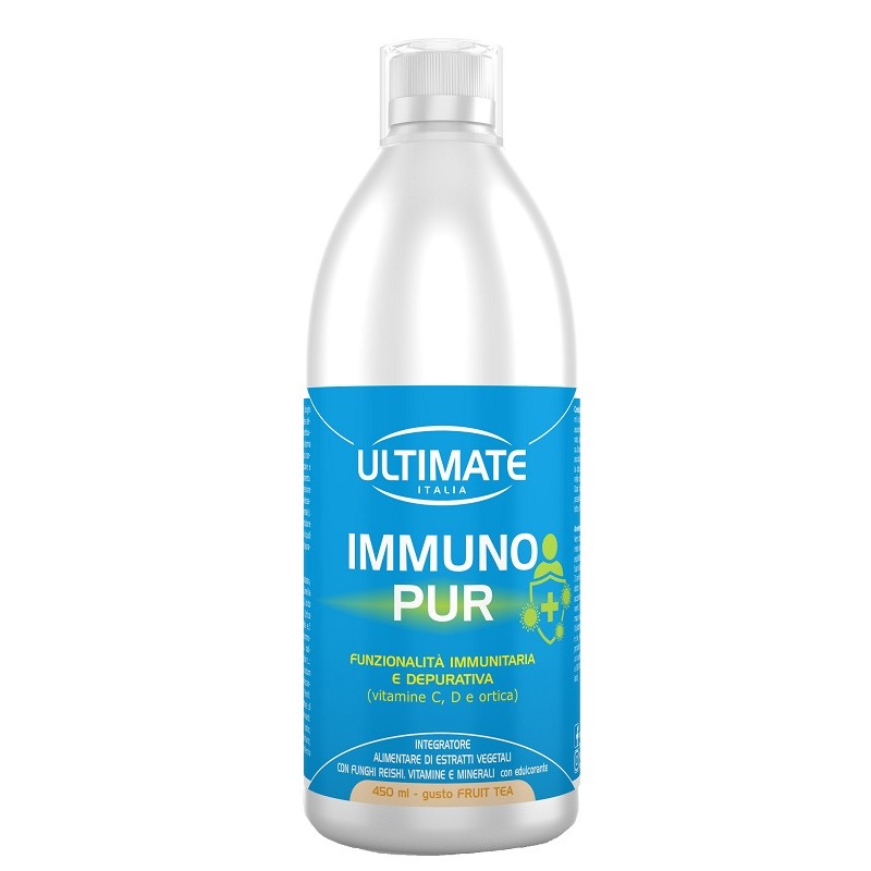 Ultimate Immuno Pur Fruit Tea per Difese Immunitarie e Benessere 450ml