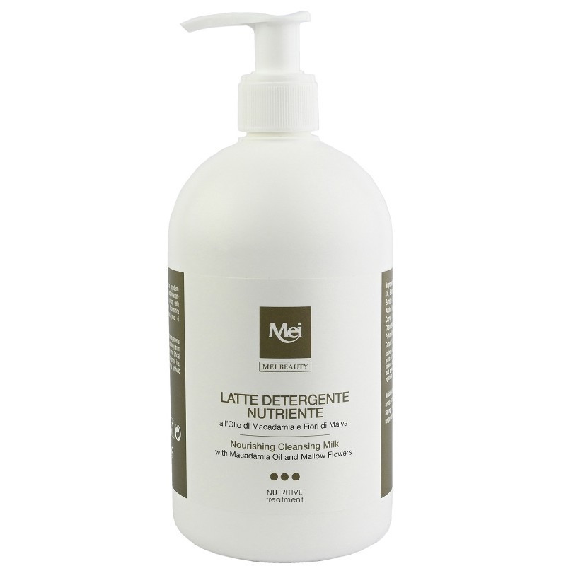 Mei Latte Detergente Nutriente per Detersione Delicata Viso 500ml Mei Latte Detergente Nutriente per Detersione Delicata Viso 500ml