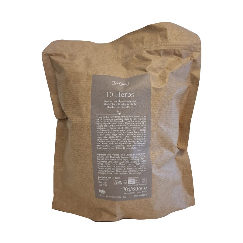 Mei Tisana 10 Herbs per Relax e Benessere Mentale 170 g Mei Tisana 10 Herbs per Relax e Benessere Mentale 170 g