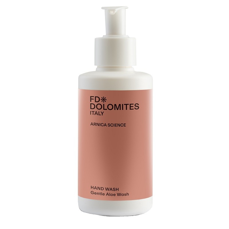 Fd Dolomites Hand Wash Sapone detergente delicato per mani sensibili flacone da 200ml Fd Dolomites Hand Wash Sapone detergente delicato per mani sensibili flacone da 200ml