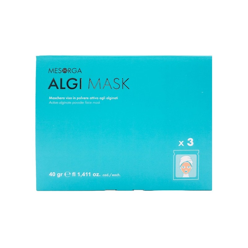 Algi Mask maschera viso illuminante e idratante 3 bustine monouso da 40 g
