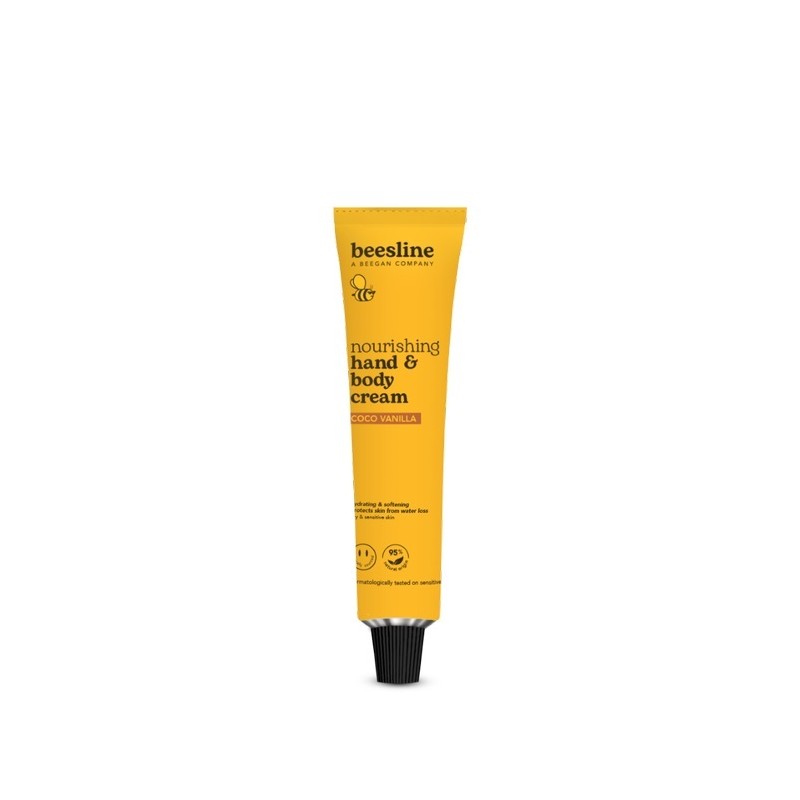 Beesline Nourishing Hand & Body Cream Coco Vanilla crema nutriente per pelle secca e sensibile 100ml Beesline Nourishing Hand & Body Cream Coco Vanilla crema nutriente per pelle secca e sensibile 100ml