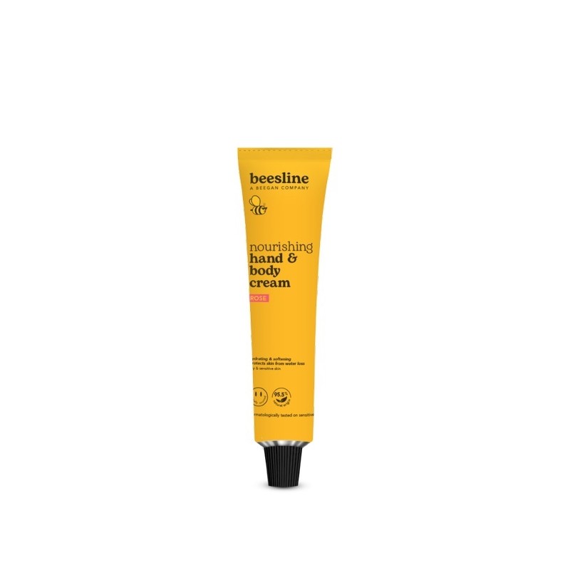 Beesline Nourishing Hand & Body Cream Rose crema nutriente per pelle secca e sensibile 100ml Beesline Nourishing Hand & Body Cream Rose crema nutriente per pelle secca e sensibile 100ml