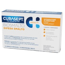 Formato di Curasept Biosmalto Dif Ad16 Integratori per Denti e Ossa 16 Compresse Formato di Curasept Biosmalto Dif Ad16 Integratori per Denti e Ossa 16 Compresse