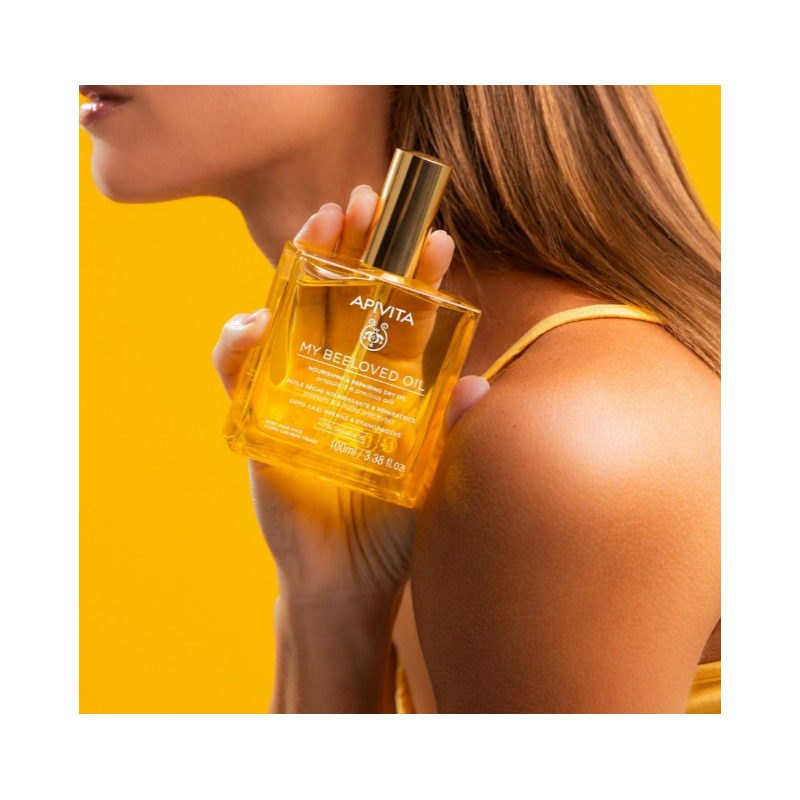 Utilizzo del Apivita My Beeloved Oil Olio Secco Nutriente e Riparatore 100ml