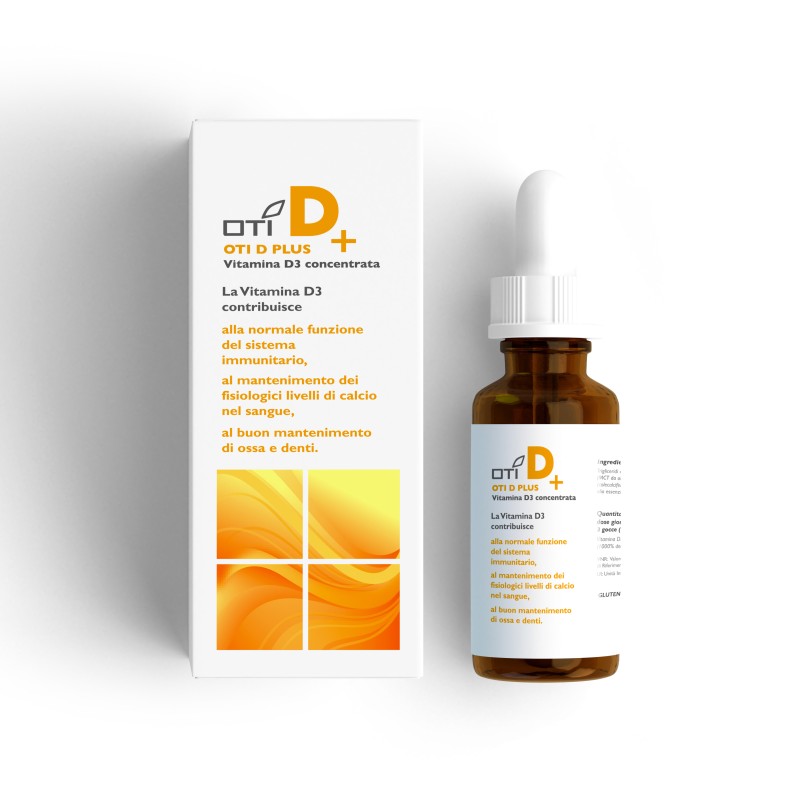 OTI D+ Plus Integratore di Vitamina D 30ml OTI D+ Plus Integratore di Vitamina D 30ml