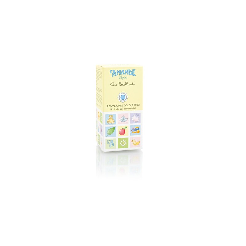 L'amande Enfant Olio emolliente per Pelle Sensibile Neonati e Bambini Flacone 150 ml L'amande Enfant Olio emolliente per Pelle Sensibile Neonati e Bambini Flacone 150 ml