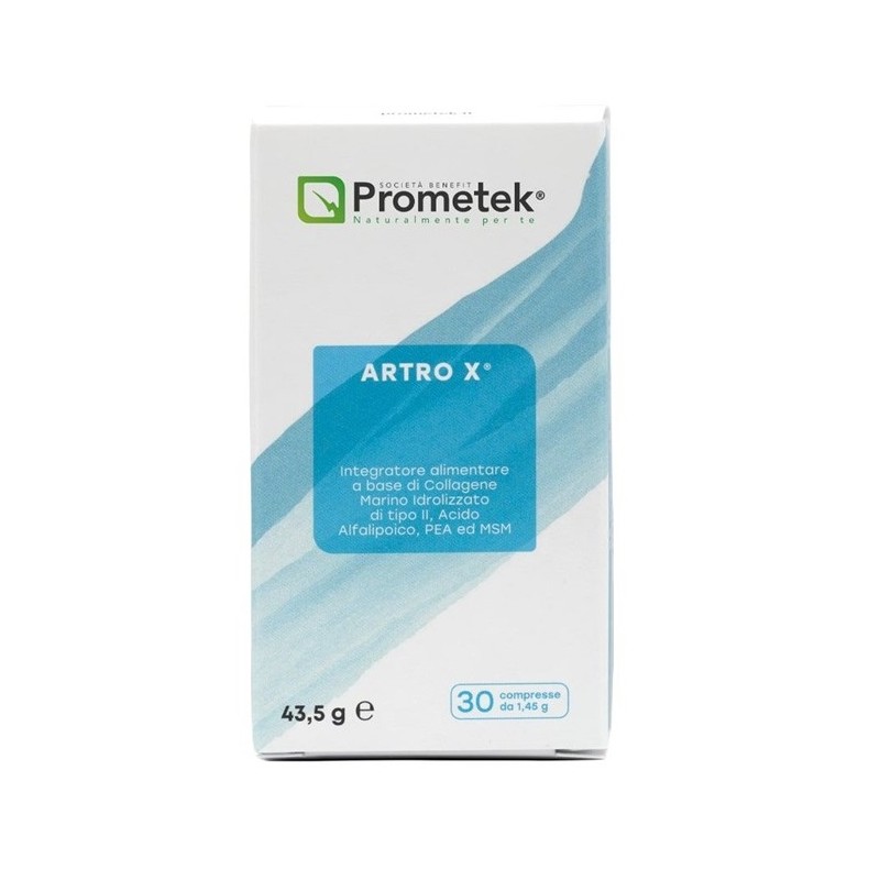 Artro X integratore per articolazioni con collagene, MSM e PEA 30 compresse