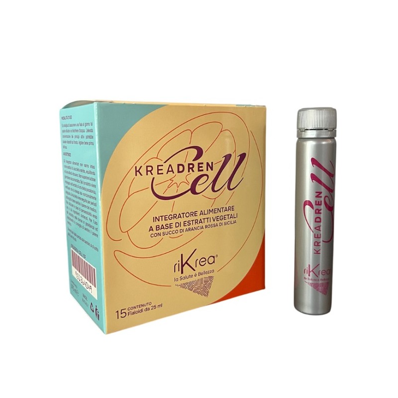 Kreadren Cell integratore drenante anticellulite 15 fialoidi da 25ml