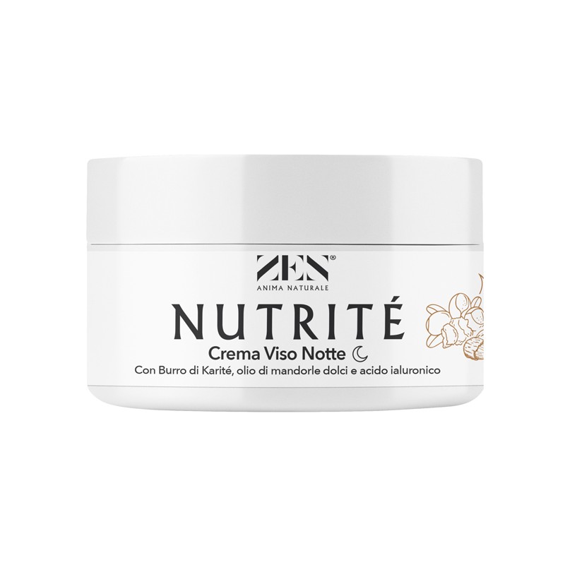 Zen Anima Naturale Crema Notte Viso Nutrite' nutriente e rigenerante per pelle luminosa 50ml Zen Anima Naturale Crema Notte Viso Nutrite' nutriente e rigenerante per pelle luminosa 50ml