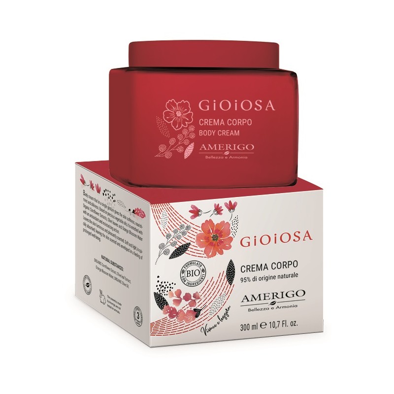 Gioiosa Crema Corpo nutriente ed elasticizzante con vitamina E vaso da 300ml Gioiosa Crema Corpo nutriente ed elasticizzante con vitamina E vaso da 300ml