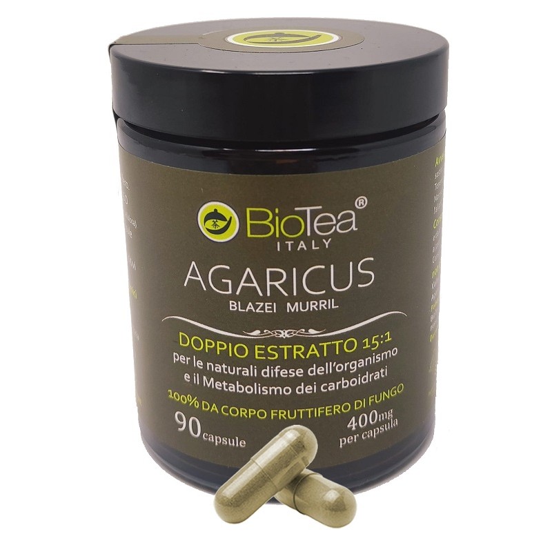 Agaricus Estratto 15:1 per Difese Immunitarie 90 Capsule